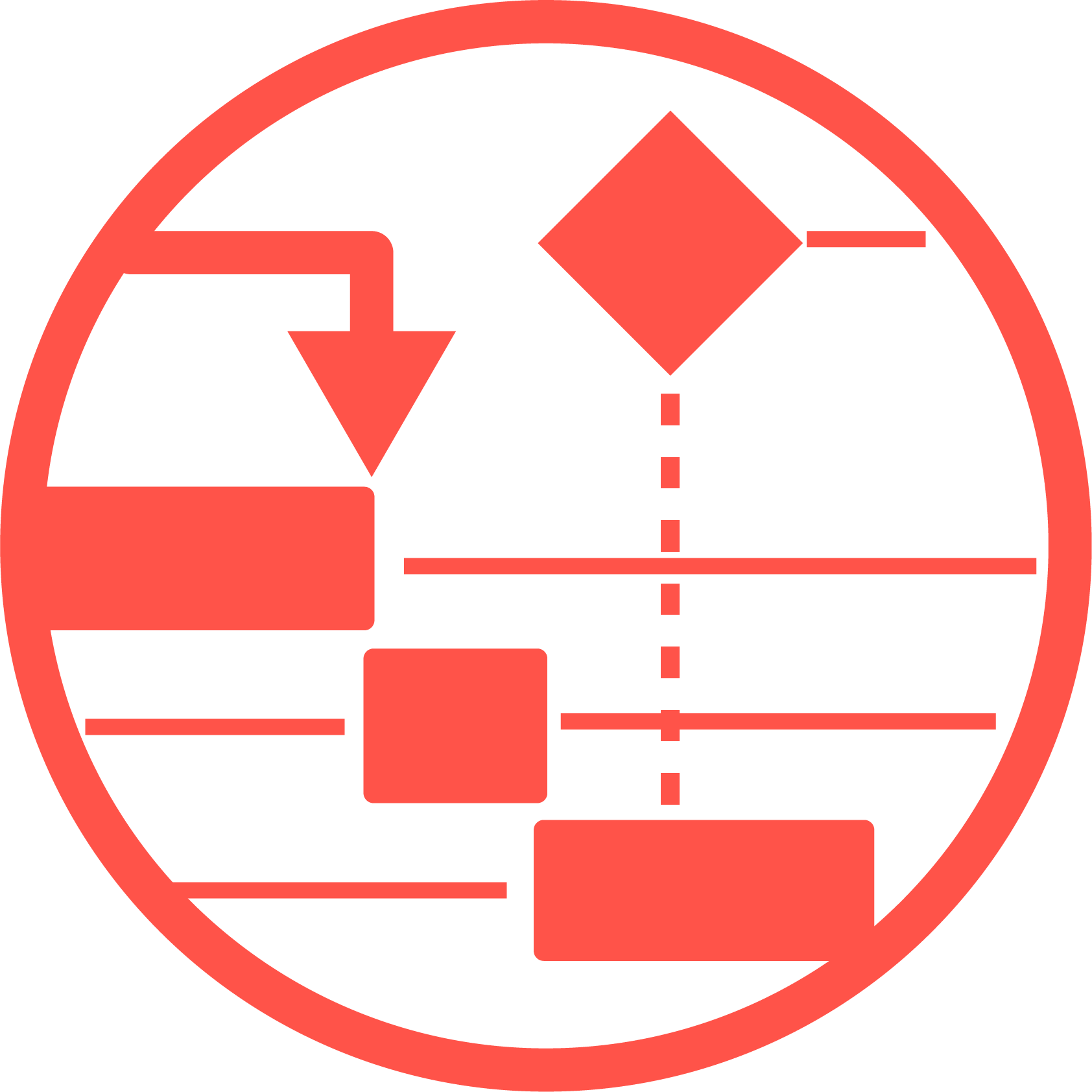 -Pictogramme du diagramme GANTT, qui fait reference à la Gestion de Projets industriels. -GANTT chart pictogram, which refers to Industrial Project Management.